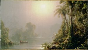 Ochtend in de Tropen, c.1858 door Frederic Edwin Church